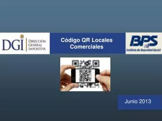 Código QR Locales Comerciales