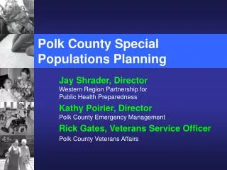 Polk County Special Populations Planning