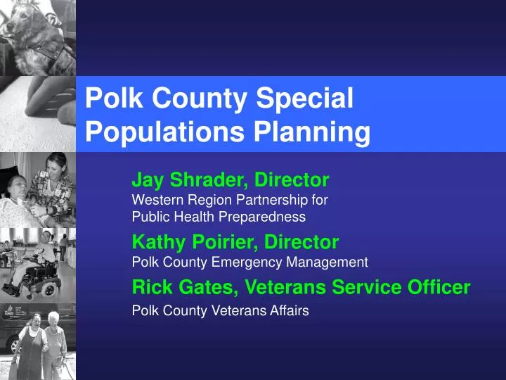 polk county special populations planning