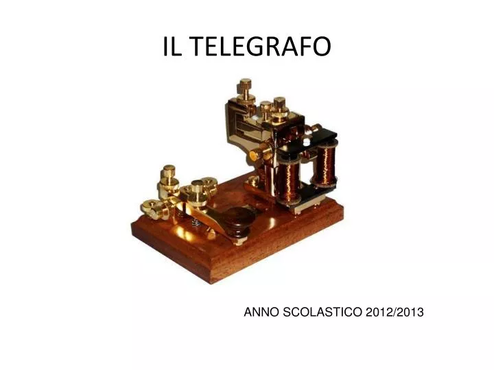 il telegrafo