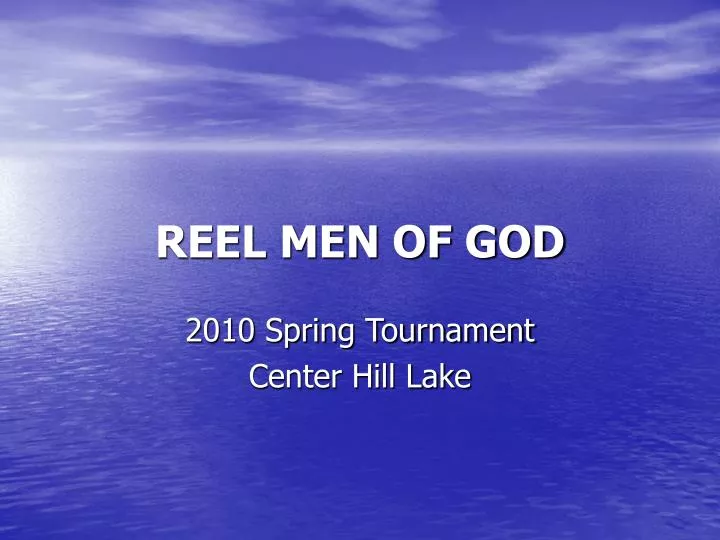 reel men of god
