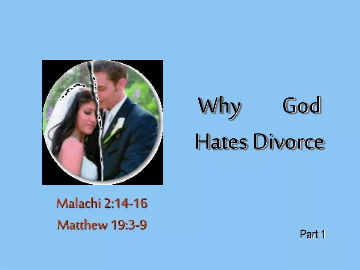 why god hates divorce