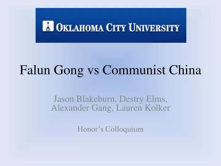 falun gong vs communist china