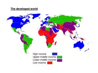 The developed world