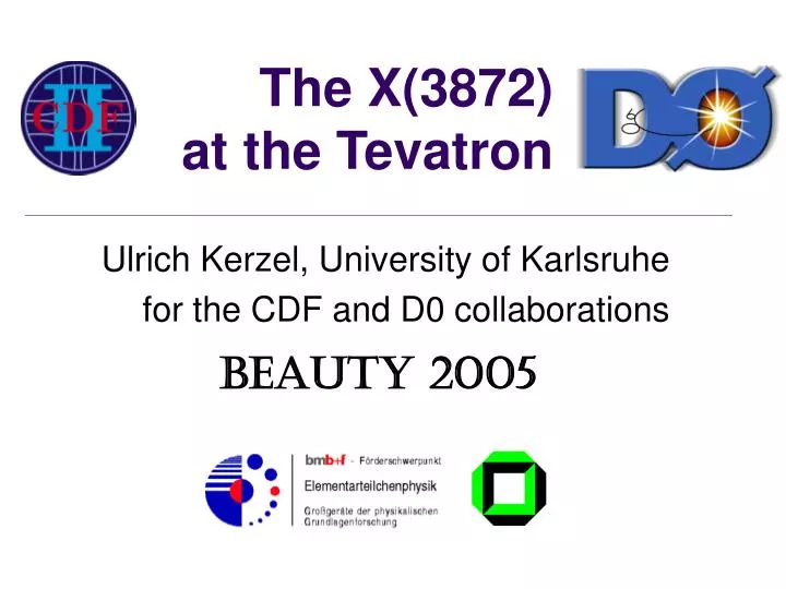 the x 3872 at the tevatron