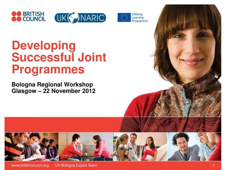 developing successful joint programmes