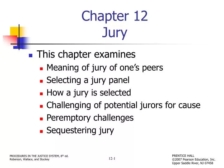chapter 12 jury