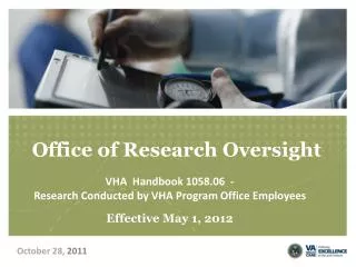 Office of Research Oversight