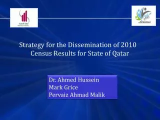 Strategy for the Dissemination of 2010 Census Results for State of Qatar