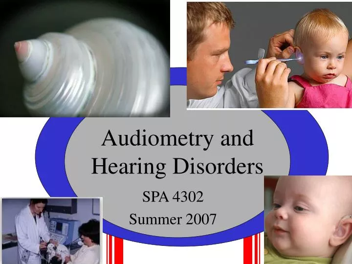 audiometry and hearing disorders