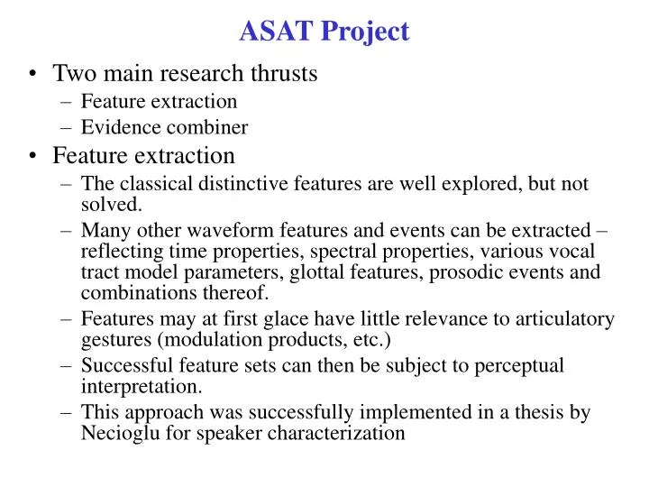 asat project