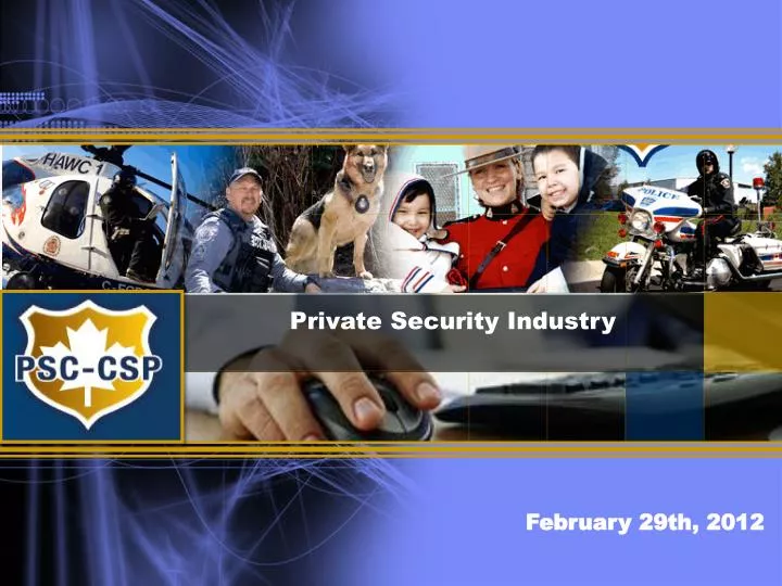 private security industry