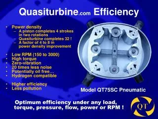 Quasiturbine .com Efficiency