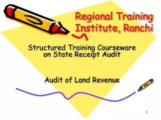 Regional Training Institute, Ranchi