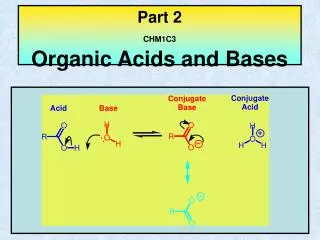 Part 2 CHM1C3 Organic Acids and Bases