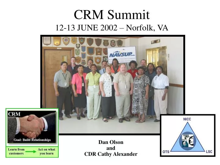 crm summit 12 13 june 2002 norfolk va