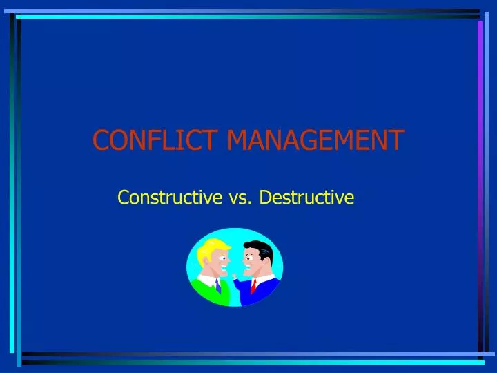 conflict management