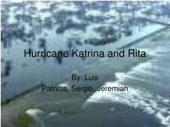 hurricane katrina and rita