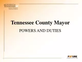 Tennessee County Mayor