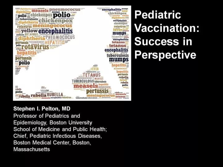 pediatric vaccination success in perspective