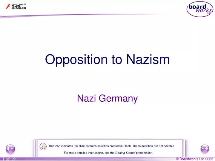 opposition to nazism