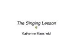 The Singing Lesson - slide 1