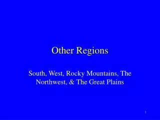 Other Regions