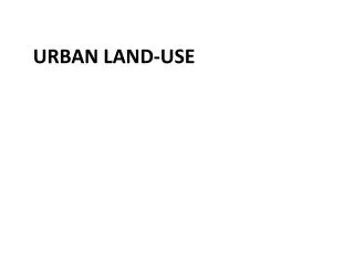 URBAN LAND-USE