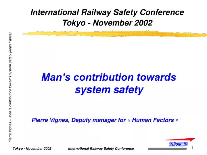 international railway safety conference tokyo november 2002