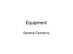 Equipment - slide 1