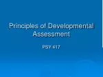 PPT - Developmental assessment and approach to developmental delay in ...