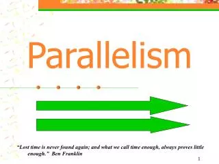 Parallelism