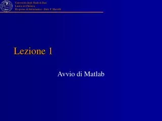 lezione 1