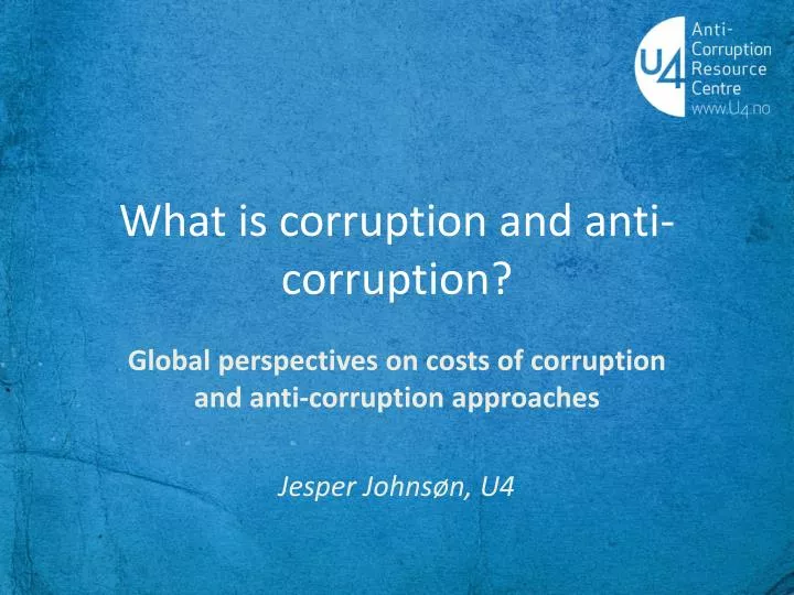 what is corruption and anti corruption