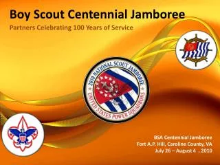 Boy Scout Centennial Jamboree