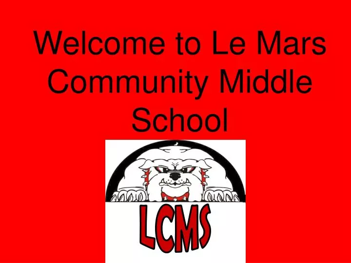 welcome to le mars community middle school
