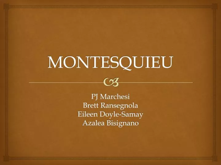 montesquieu pj marchesi brett ransegnola eileen doyle samay azalea bisignano