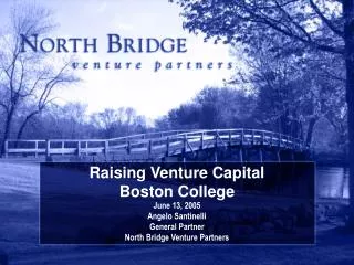 Raising Venture Capital Boston College