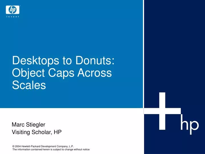 desktops to donuts object caps across scales