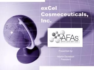 exCel Cosmeceuticals, Inc.