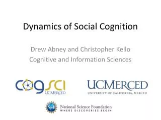 Dynamics of Social Cognition