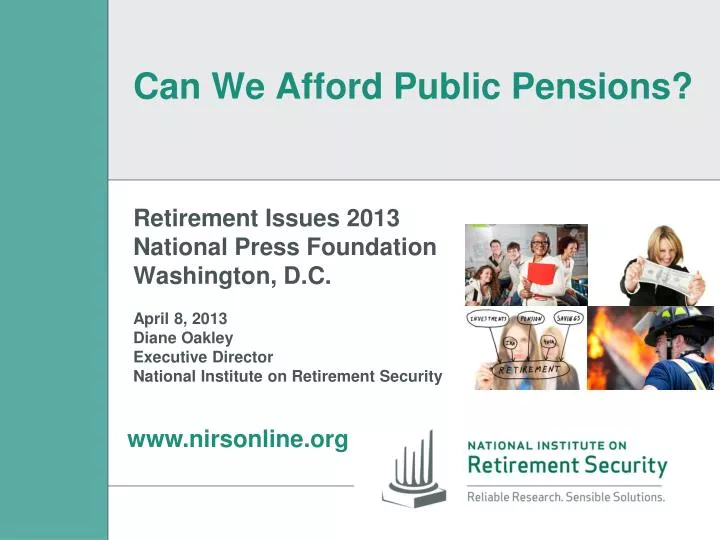 can we afford public pensions