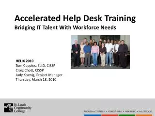 Accelerated Help Desk Training Bridging IT Talent With Workforce Needs