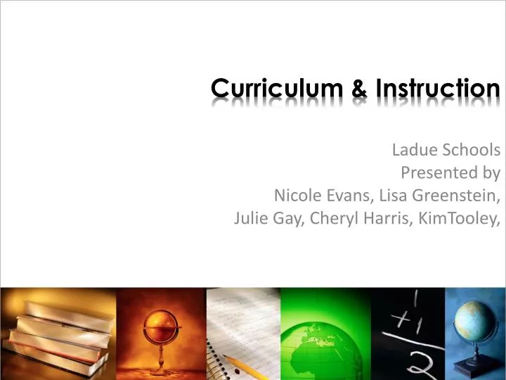 curriculum instruction