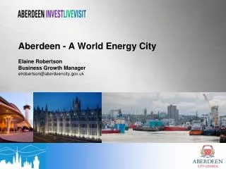 Aberdeen - A World Energy City
