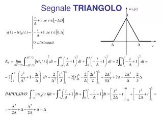 segnale triangolo