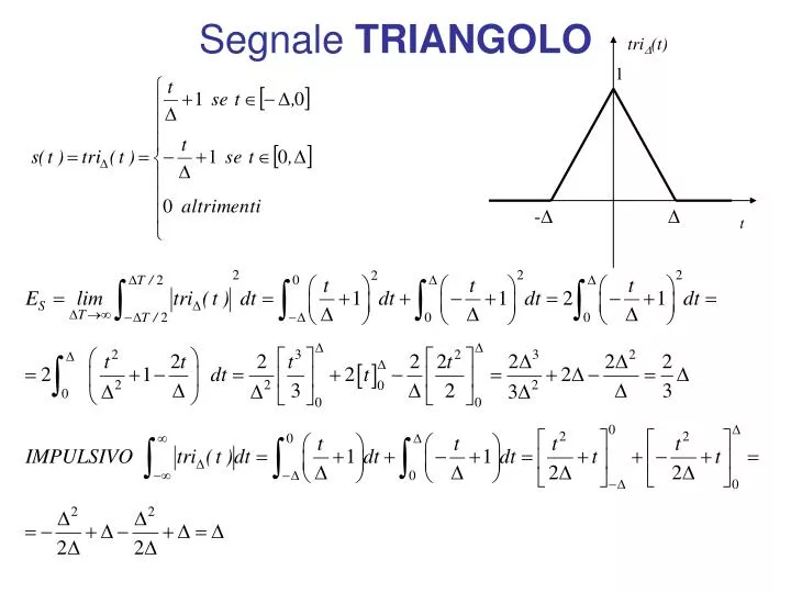 segnale triangolo
