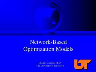 Network-Based Optimization Models