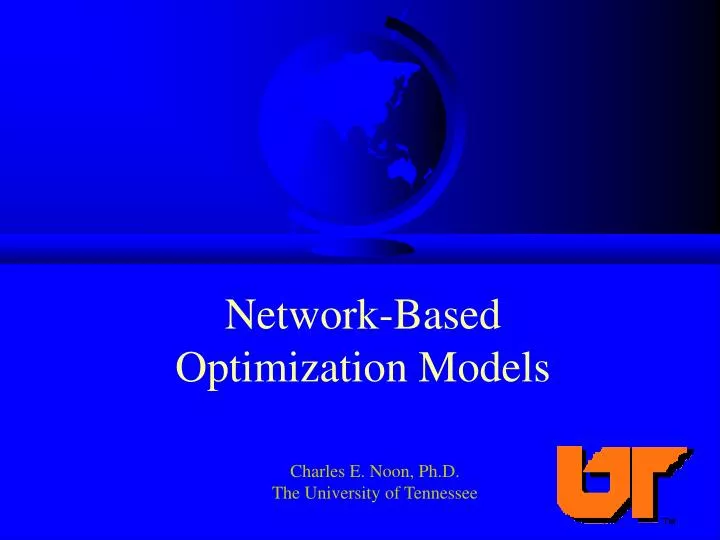network based optimization models