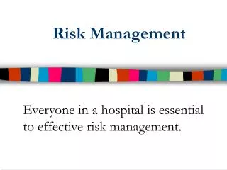 Risk Management